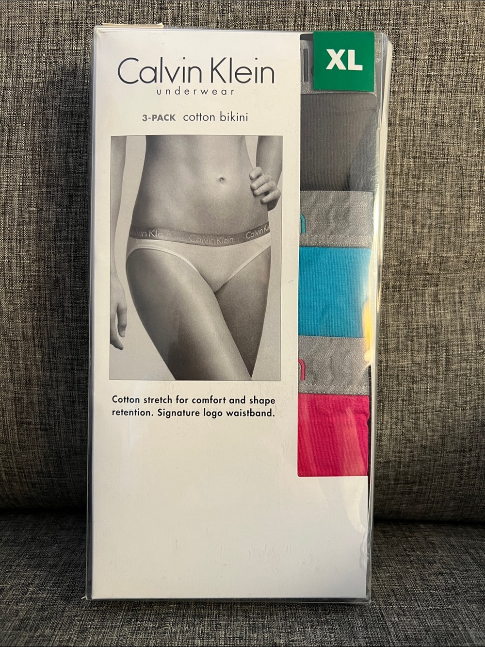 New Calvin Klein Bikini Underwear 3 Pack Size XL